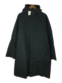 【中古】Y-3◆CLASSIC BONDED RACER HOODED TRENC/トレンチコート/M/コットン/BLK/GV4233【メンズウェア】