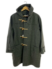 【中古】Schott◆ダッフルコート/L/ウール/GRY【メンズウェア】