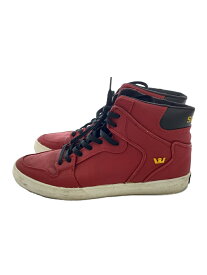 【中古】SUPRA◆ハイカットスニーカー/28.5cm/レッド【シューズ】