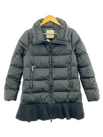 【中古】MONCLER◆viburnum giubbotto/ダウンジャケット/ブラック/C20934996380 54155【レディースウェア】