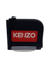 【中古】KENZO◆ZIP WALLETコインケース/レザー/BLK/メンズ/FD55PM823L41【服飾雑貨他】