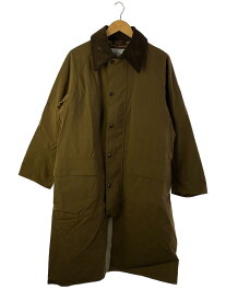 【中古】Barbour◆20AW/OS BURGHLEY-MU-TECH/コート/36/ナイロン/BRW/2002279【メンズウェア】