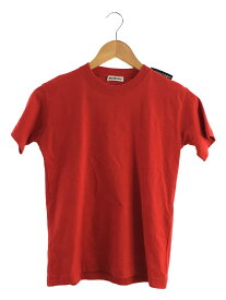 【中古】BALENCIAGA◆Tシャツ/XS/コットン/RED/無地【レディースウェア】