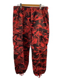 【中古】Supreme◆カーゴパンツ/34/コットン/RED/カモフラ/23SS/RED CAMO【メンズウェア】