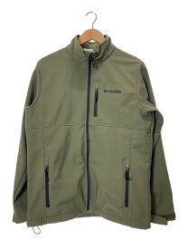 【中古】Columbia◆ASCENDER SOFTSHELL JACKET/M/ポリエステル/KHK/WM6044【メンズウェア】