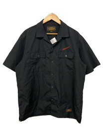 【中古】NEIGHBORHOOD◆半袖シャツ/XL/ポリエステル/BLK/201TSNH-SHM12【メンズウェア】