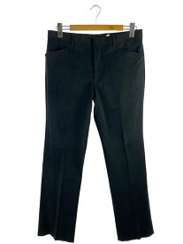 【中古】CARUSO◆スラックスパンツ/50/コットン/BLK/JK09Z 11920【メンズウェア】