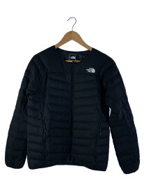 【中古】THE NORTH FACE◆Thunder Roundneck Jacket/ダウンジャケット/M/ナイロン/BLK/NY82213【メンズウェア】