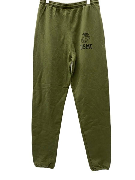 【中古】U.S.M.C.◆スウェットパンツ/L/コットン/KHK【メンズウェア】