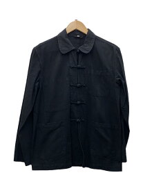 【中古】長袖シャツ/1/コットン/BLK/無地【メンズウェア】