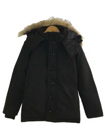 【中古】CANADA GOOSE◆JASPER/ダウンジャケット/XS/ポリエステル/BLK/68F8490【メンズウェア】