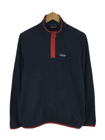 【中古】patagonia◆フリースジャケット/S/ポリエステル/NVY/Snap T【メンズウェア】