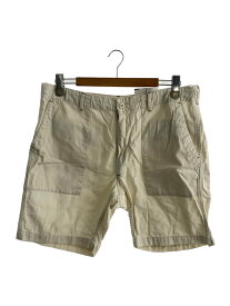 【中古】Engineered Garments◆ショートパンツ/L/コットン/WHT//【メンズウェア】