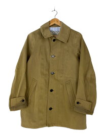 【中古】visvim◆HERGE COAT 3L GORE-TEX/ステンカラーコート/1/ナイロン/カーキ/0117105013001【メンズウェア】