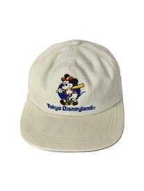 【中古】Disney◆キャップ/--/ポリエステル/キャメル/メンズ//【服飾雑貨他】