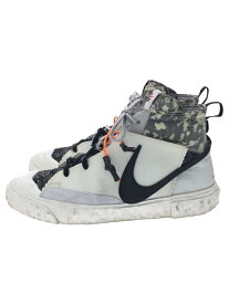 【中古】NIKE◆BLAZER MID/READYMADE_ブレイザー ミッド/レディメイド/28.5cm/WHT【シューズ】