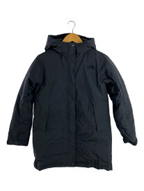 【中古】THE NORTH FACE◆MAKALU DOWN COAT_マカルダウンコート/M/ナイロン/BLK【レディースウェア】