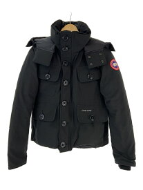 【中古】CANADA GOOSE◆ダウンジャケット/XS/ポリエステル/BLK/2301JM【メンズウェア】