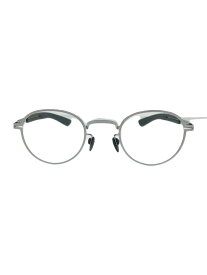 【中古】MYKITA◆メガネ/ウェリントン/チタン/SLV/CLR/メンズ【服飾雑貨他】