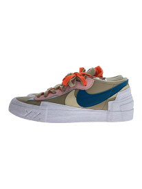 【中古】NIKE◆BLAZER LOW_ブレーザー ロー/27cm/BEG/レザー【シューズ】