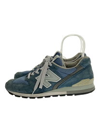 【中古】NEW BALANCE◆ローカットスニーカー/26.5cm/BLU/スウェード/M996JFB/USA製【シューズ】