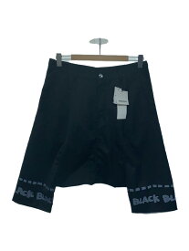 【中古】BLACK COMME des GARCONS◆サルエルパンツ/S/ウール/BLK/1E-P202/AD2009【メンズウェア】