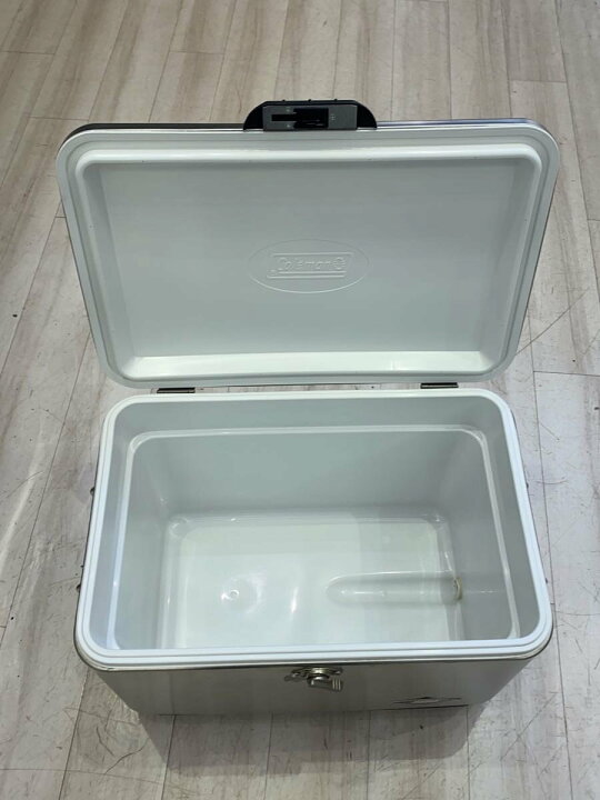 楽天市場】【中古】Coleman◇クーラーボックス 54QTスチールベルト 