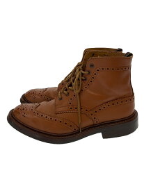 【中古】Tricker’s◆MALTON COUNTRY BOOT/レースアップブーツ/UK8/BRW/レザー/M2508【シューズ】