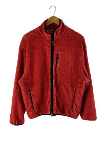 【中古】Supreme◆フリースジャケット/S/ポリエステル/RED/ケイトモス【メンズウェア】