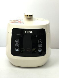 【中古】T-fal◆調理家電その他/CY352AJP/ティファール/白/ホワイト/コンパクト電気圧力鍋【家電・ビジュアル・オーディオ】