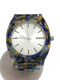 【中古】NIXON◆クォーツ腕時計/アナログ/SLV/マルチカラー【服飾雑貨他】