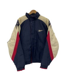 【中古】Reebok◆90s/ナイロンジャケット/L/ナイロン/NVY【メンズウェア】