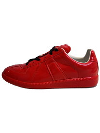 【中古】Maison Margiela◆ローカットスニーカー/37/RED/エナメル/S58WS0109【シューズ】