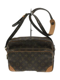 【中古】LOUIS VUITTON◆ナイル_モノグラム_BRW/PVC/BRW【バッグ】