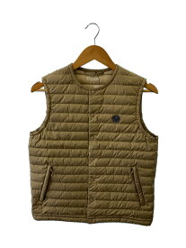 【中古】ORCIVAL◆INNER DOWN VEST/1/ポリエステル/BEG/無地/RC-8086/EA-8933【レディースウェア】