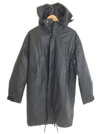 【中古】C.E(CAV EMPT)◆コート/M/ポリエステル/ブラック/総柄/NOISE WARM PARKA【メンズウェア】