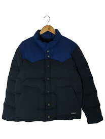 【中古】patagonia◆ビビー・ダウン・ジャケット_ネイビー/M/ポリエステル/NVY【メンズウェア】