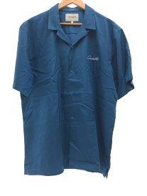 【中古】Carhartt◆S/S DELRAY SHIRT/半袖シャツ/XL/BLU/I031465.1HN.XX.03/襟周りヨゴレ【メンズウェア】