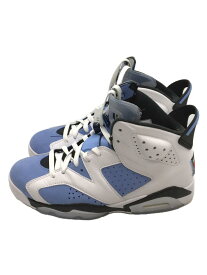 【中古】NIKE◆AIR JORDAN 6 RETRO_エアジョーダン 6 レトロ/26.5cm/ブルー【シューズ】