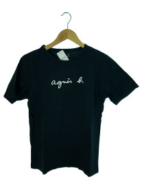 【中古】agnes b. homme◆Tシャツ/--/コットン/BLK/プリント/EA65S137//【メンズウェア】
