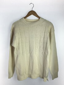 【中古】Maison Margiela◆セーター(厚手)/M/リネン/ホワイト【メンズウェア】