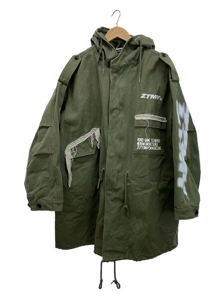 【中古】ZUTOMAYO/モッズコート/XL/ウール/KHK【メンズウェア】