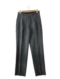 【中古】DIRK BIKKEMBERGS◆90s/オールド/1タック/スラックスパンツ/46/ウール/グレー【メンズウェア】