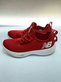 【中古】NEW BALANCE◆ローカットスニーカー/25.5cm/RED/RCVRYSR//【シューズ】