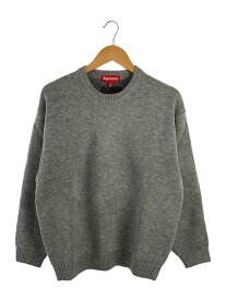 【中古】Supreme◆Thrasher Sweater/24AW/ニット・セーター(厚手)/M/アクリル/GRY【メンズウェア】