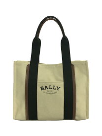 【中古】BALLY◆トートバッグ/キャンバス/CRM/DRYVALIA/内側若干ヨゴレ【バッグ】