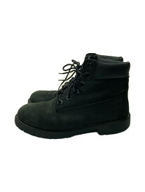 【中古】Timberland◆キッズ靴/24cm/BOYS/ブーツ/BLK/12907【キッズ】