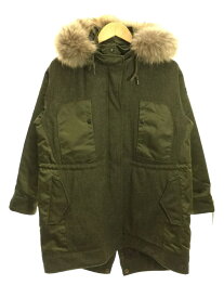 【中古】TATRAS◆ダウンコート/1/ナイロン/GRN/LTA19A4710【レディースウェア】