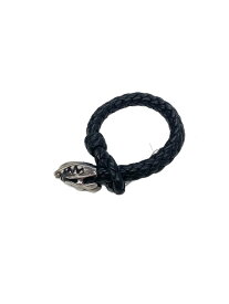 【中古】STARLINGEAR◆ブルドッグ/廃盤/ブレスレット/レザー/BLK/メンズ【服飾雑貨他】
