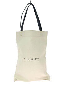 【中古】CULLNI◆トートバッグ/キャンバス/IVO/×ITTI STUDIOUS別注【バッグ】